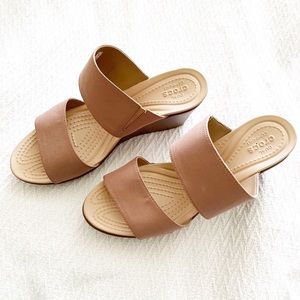 Croc wedges COMFORTABLE and stylish